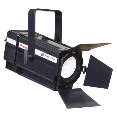 Spotlight PC LED 50W, NW, zoom 08°-80°, 4000K, DMX control